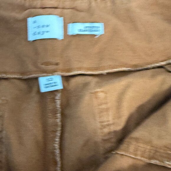 A New Day Pants Womens 12 Orange Straight Leg Indie Chic Boho Casual - Picture 7 of 14